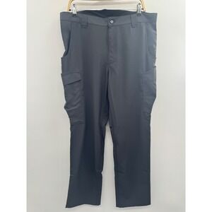 Design Collective by Cintas Pants Men's 36 Regular Black Straight Leg Cargo NWOT